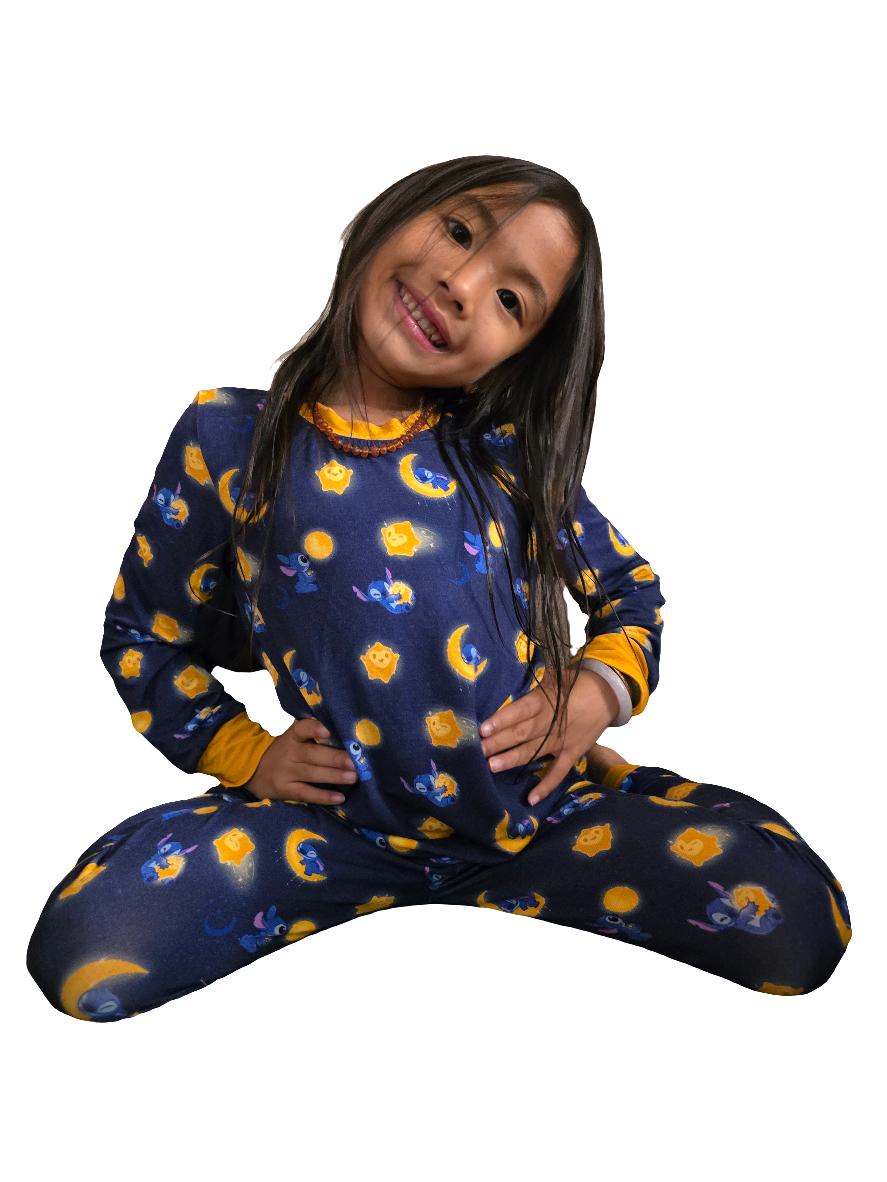Moonlight Alien Pajamas Two-Piece