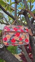 Truffle Bloom Clear Crossbody Bag
